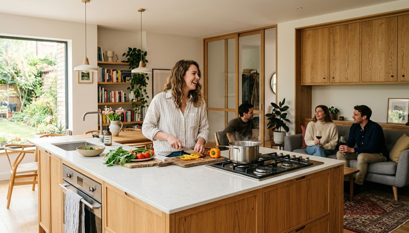 Cuisine ouverte ou fermée : un dilemme d’aménagement qui façonne la convivialité